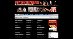 Desktop Screenshot of fetischseiten.net